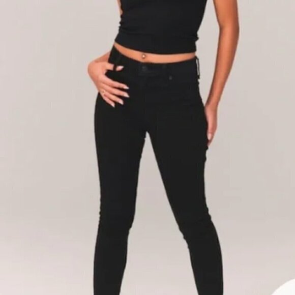 Abercrombie & Fitch High Rise Jean Legging - Picture 3 of 10